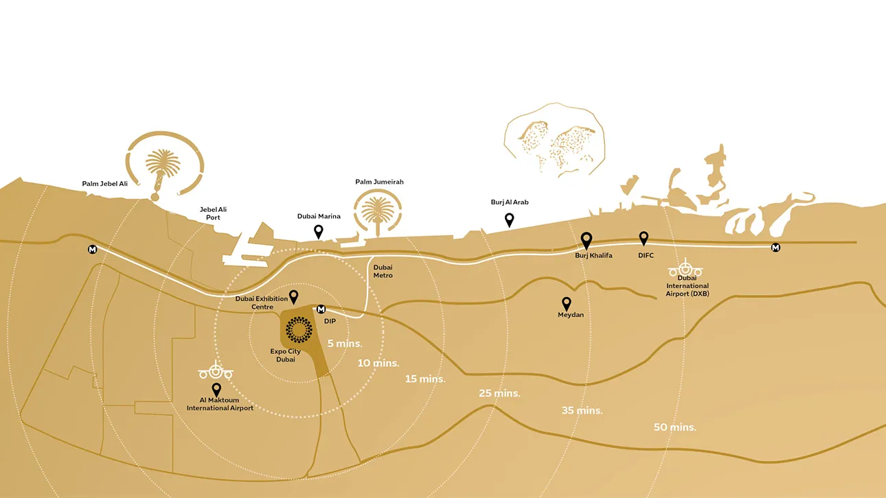 Uae Map Project New Off-Plan Developments in Dubai, UAE - Master Plan